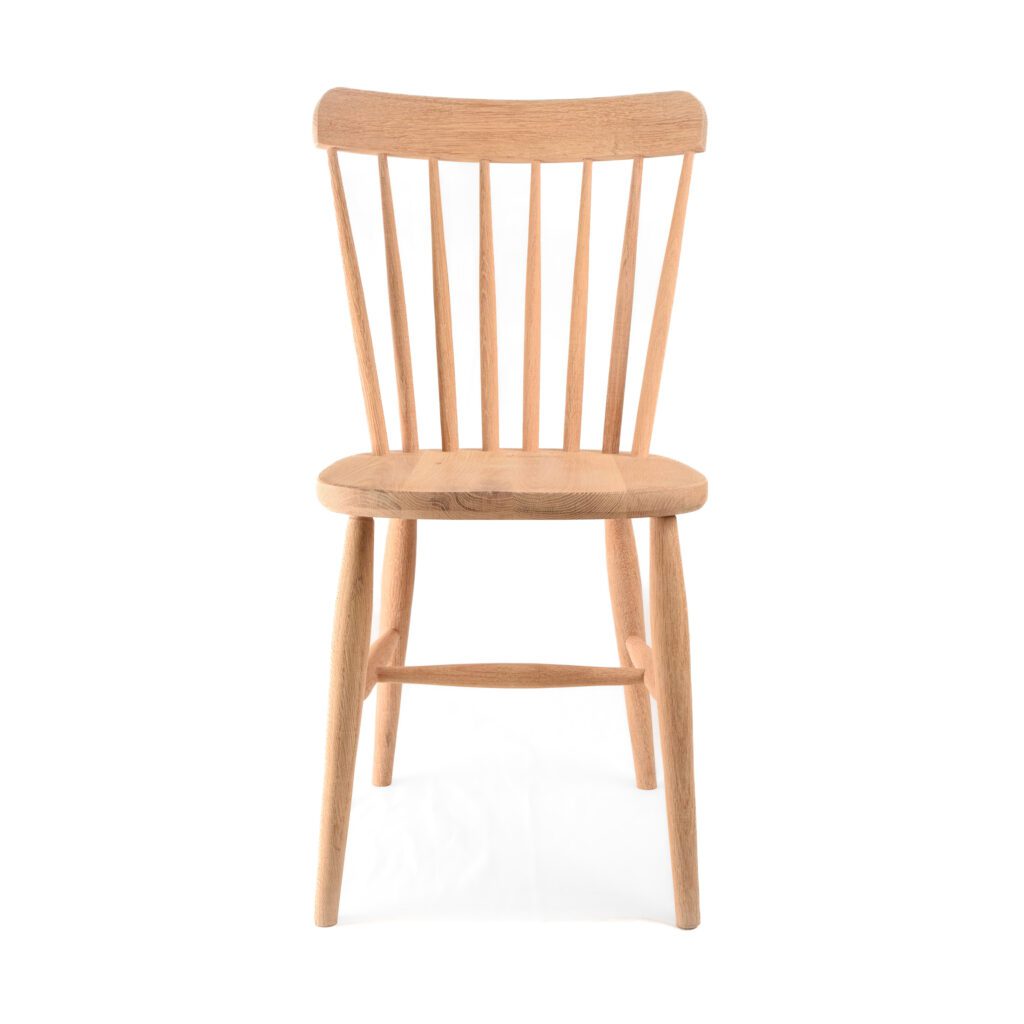 Scandinavian nordic oak dining chair